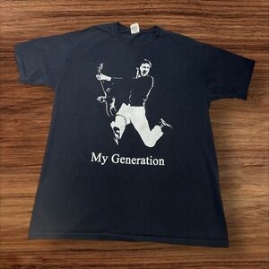 My‎ Generation Graphic Tee Crew Neck Short Sleeve T-Shirt Large